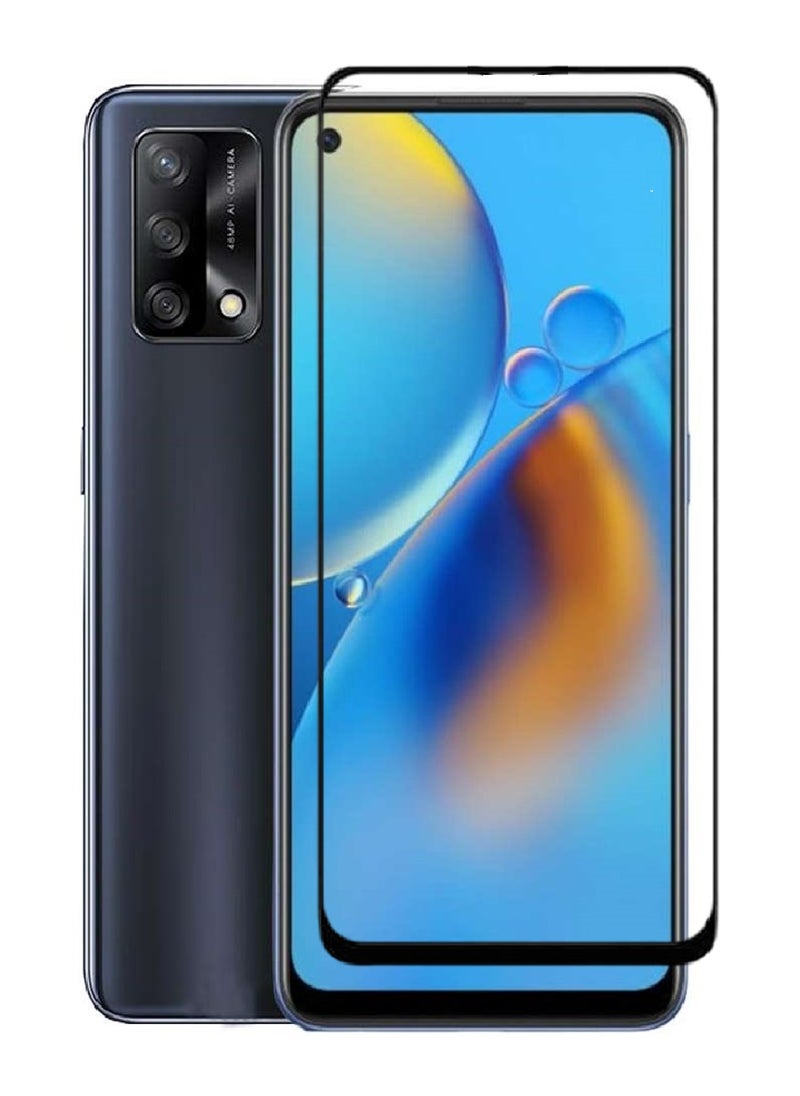 AINA Tempered Glass Screen Protector 5D Designed For Oppo A74 Full Glue Edge to Edge Full Screen Coverage And Bubble Free - Image 1