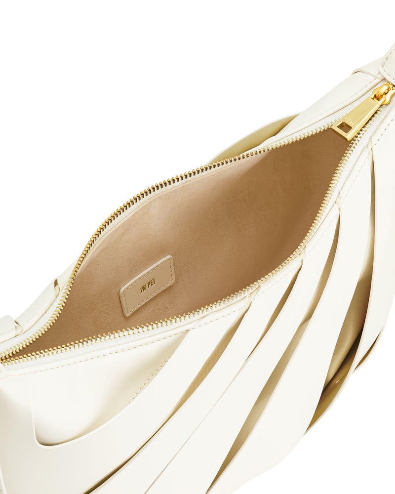JW PEI Women's Jana Hollow Out Shoulder Bag - White - Image 2