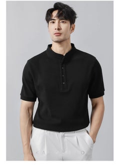 KARESINO Light Luxury Business Casual Short Sleeved Shirt  - Image 1