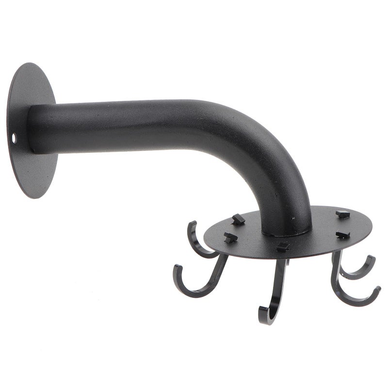 Stainless Steel Rotating Hooks 6pcs No Punching Wall Mounted Kitchen Bathroom Hangers - Image 2