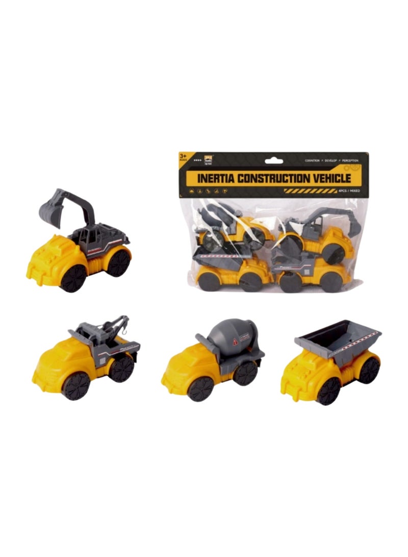 Construction Vehicle Set For Children 4pcs 