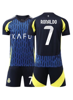 2024-2025 Season Football Jersey RONALDO #7 Football Jersey/Shorts Gift Set Kids Sizes & Adult Sizes for Fans & Friends