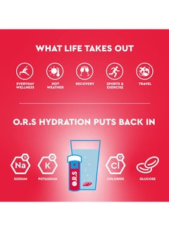 O.R.S ORS Effervescent Tab Strawberry Flavor 24's  - Image 4