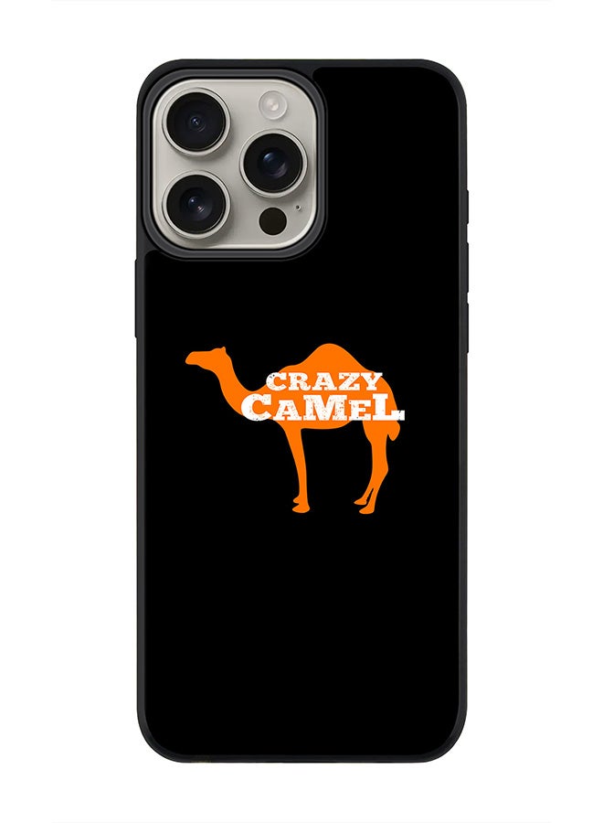 Stylizedd For iPhone 16 Pro Max Case [Compatible with MagSafe] Slim Magnetic cover Phone Case iPhone 16 Pro Max -Crazy Camel - Image 1