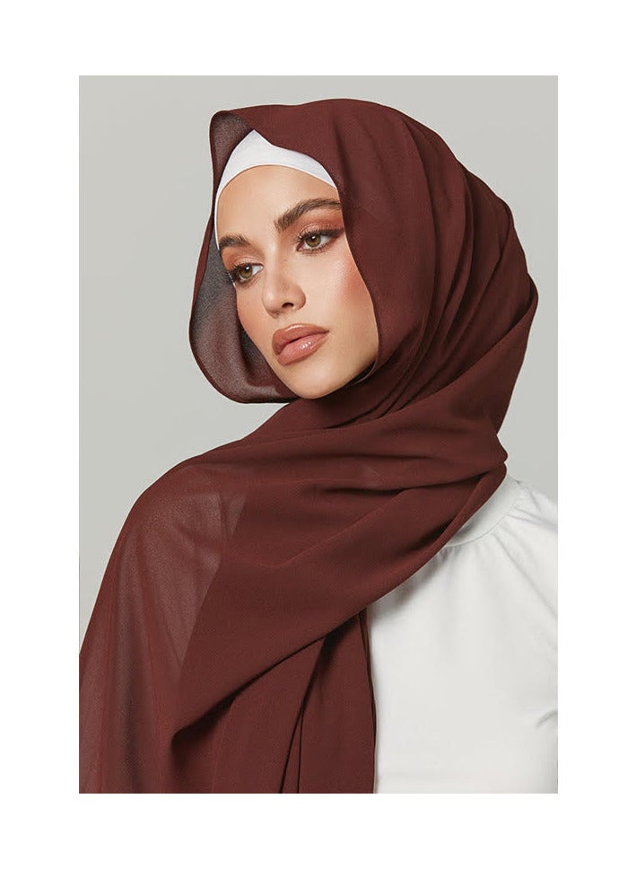 أولودينيز  حجاب شيفون أنيق للنساء - خفيف الوزن، مريح وأنيق  - Image 1
