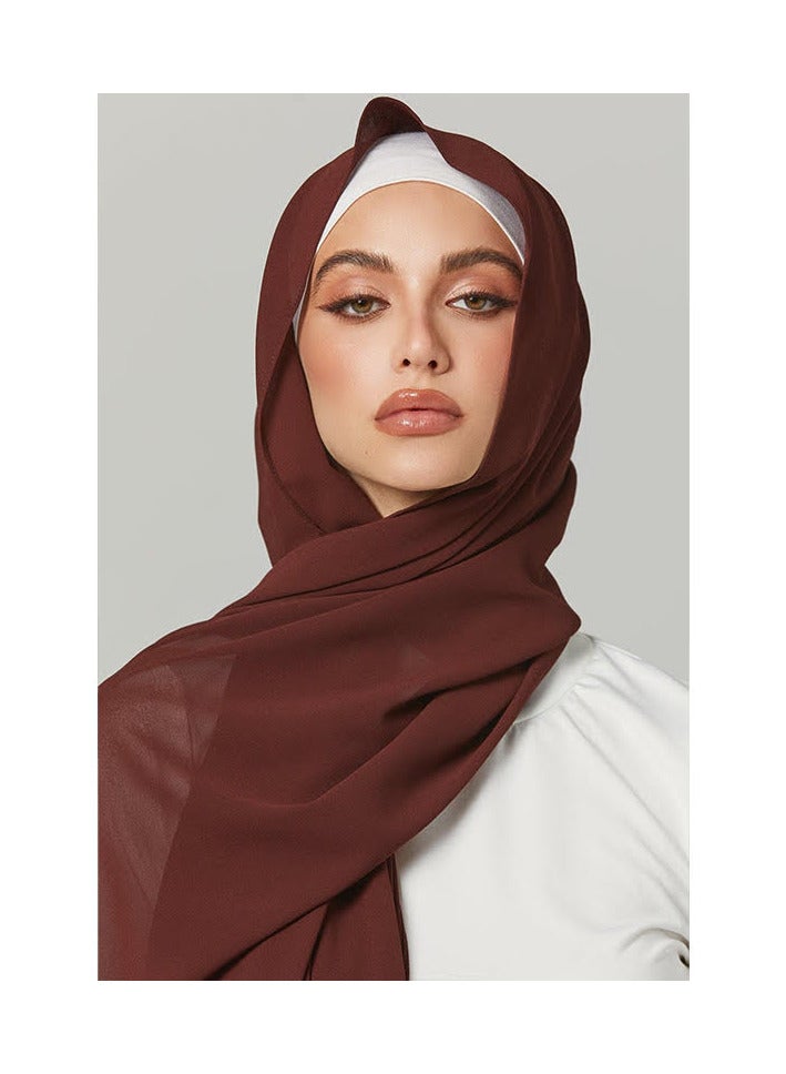 أولودينيز  حجاب شيفون أنيق للنساء - خفيف الوزن، مريح وأنيق  - Image 2