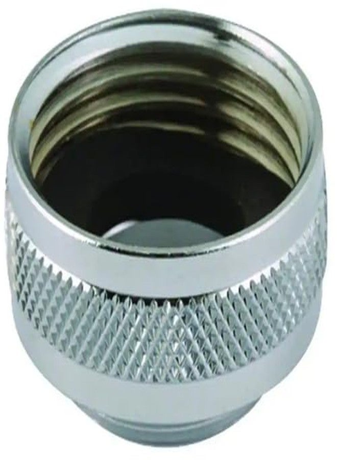 Neoperl 3/4 in. x 55/64 in. - 27 in. Faucet Adapter Solid-Brass Hose x Male Laundry HD 589483 Chrome-Plated - Image 1