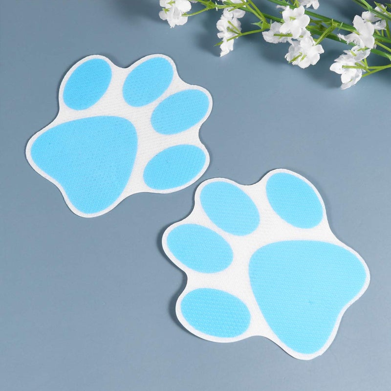 Cartoon Dog Paw Bathroom Stickers 10Pcs Self Adhesive Bathtub Decals Prevent Slip - Image 5