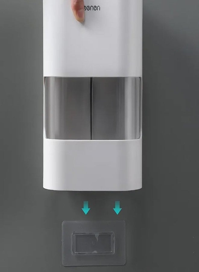 Evona Double Tube Disposable Cups Dispenser Wall-Mounted Paper Cup Dispenser Pull Type Paper Water Disposable Automatic Remover Cup Holder - Image 5