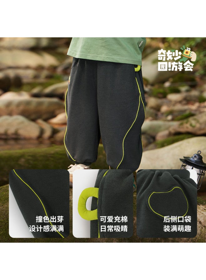 Boys' Sweatpants Spring/autumn Baby Pants Children's Cuffed Pants Casual Sport Pants Long Pants Girls - Image 3