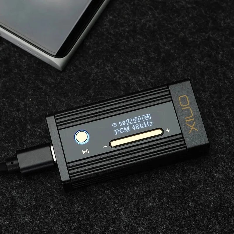 Onix Shanling Onix Alpha XI1 Protable USB DAC AMP Headphone Amplifier 2x CS43198 Hifi Hi-res Audio Amplifier Adapter 3.5+4.4mm Output, Xi1-Bk Case-OL1 LT - Image 5