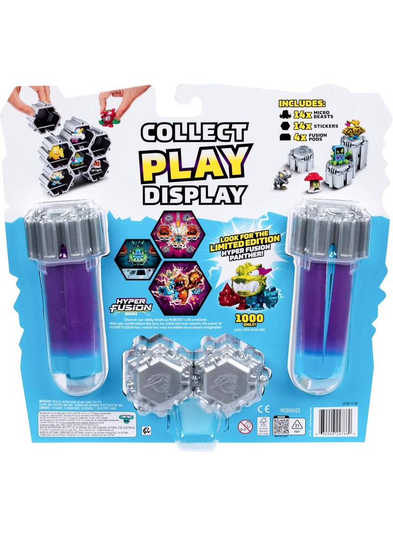 مستر بيست لاب سوارمز السلسلة 3 – ميجا لاب 14 قطعة التشكيلة 1 – مجسمات قابلة للجمع وألعاب مفاجئة - Image 2