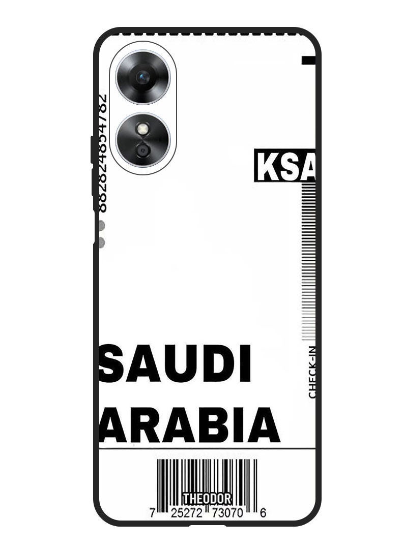 Theodor Protective Case Anti Scratch Shock Proof Bumper Cover For Oppo A17 Sand And Water - Image 1