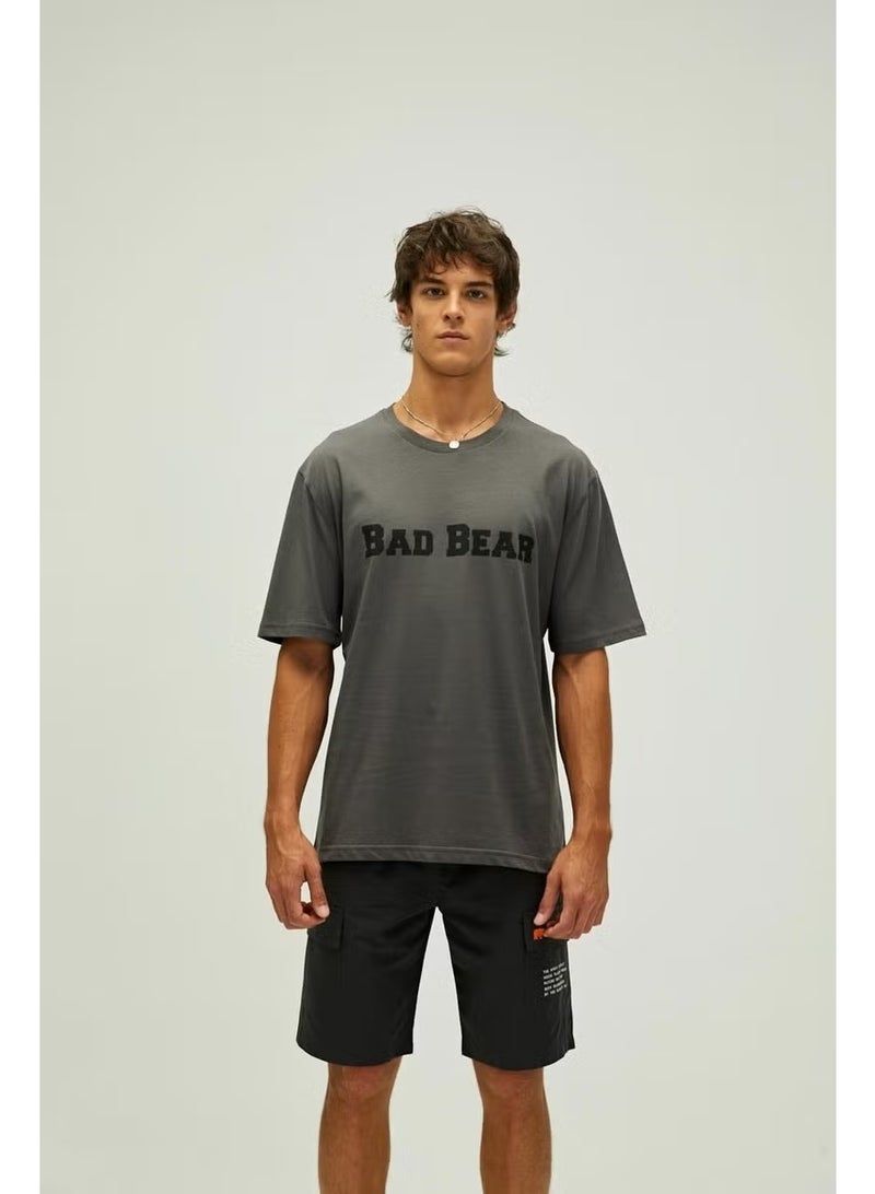 Bad Bear Title Men's T-Shirt - Image 1
