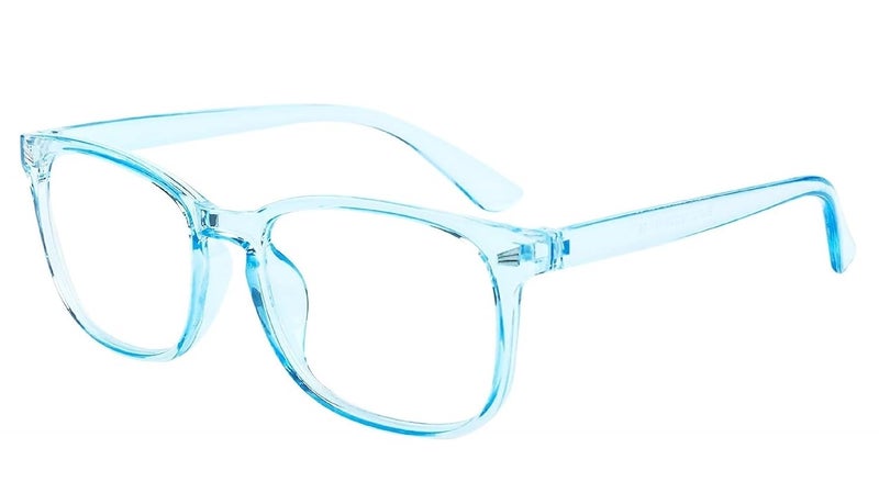 Iflash Blue Light Blocking Glasses Gaming Filter Transparent Square Eyeglasses for Eye Protection Men Women, Computer/Tablet/Laptop/Mobile/TV, Anti-blue & Anti eyestrain - Image 3