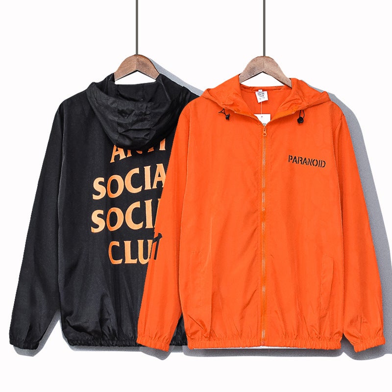 2020 Summer New Anti-UV Jackets Unisex Black  - Image 2