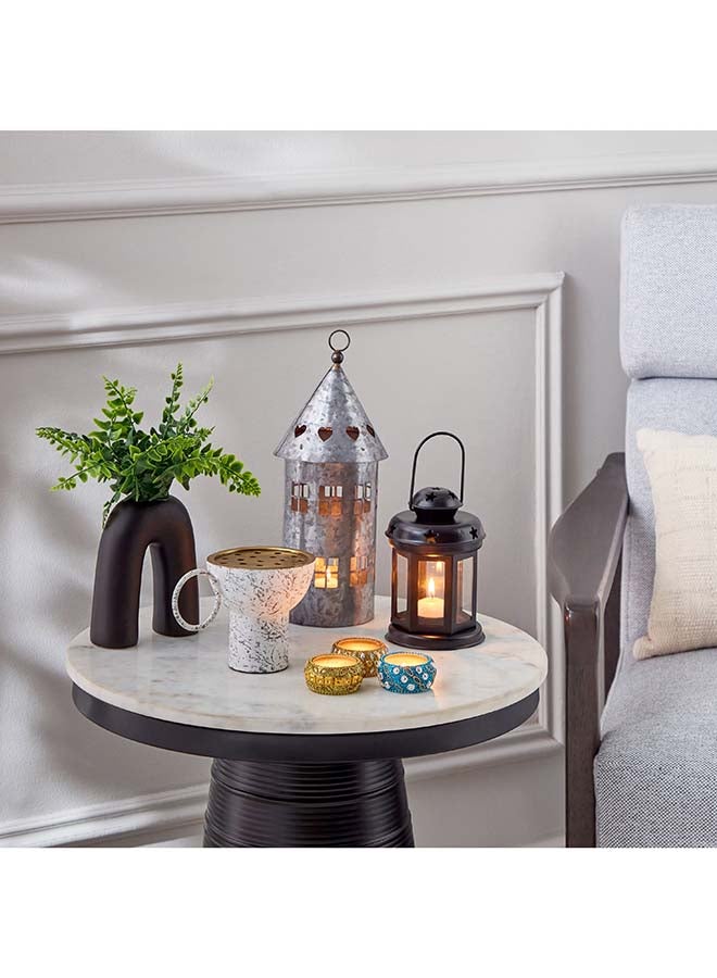 Home Box Splendid Metal Decorative Lantern 10 x 14 x 10 cm - Image 5