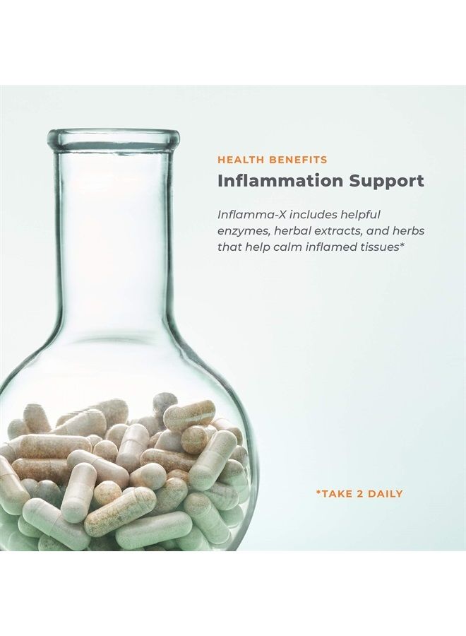 Life Seasons Inflamma-X - Full Body Support for Everyday Aches and Discomfort - Joint Relief, Bone Strength, and Tissue Health with Lasting Mobility - Contains Turmeric - 60 Capsules  - Image 4