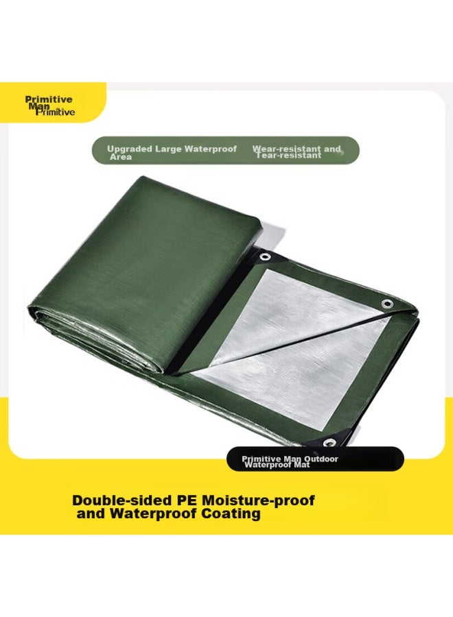 Primitive Man Yuanren Moisture-proof Mat, Outdoor Ground Mat, Camping Thickened Picnic Tent, Outdoor Cooking Waterproof Mat, Portable Ground Cloth - Image 4