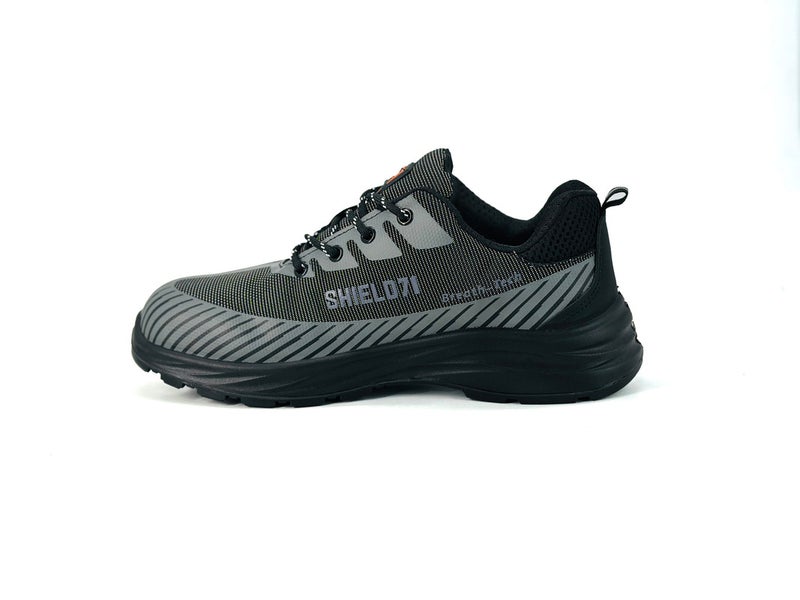 Shield RUSH ST S1P Men’s Safety Shoes | Steel Toe, Kevlar Plate, Slip-Resistant, Memory Foam Insole, Breath-Tech & Shock Absorber - Image 2