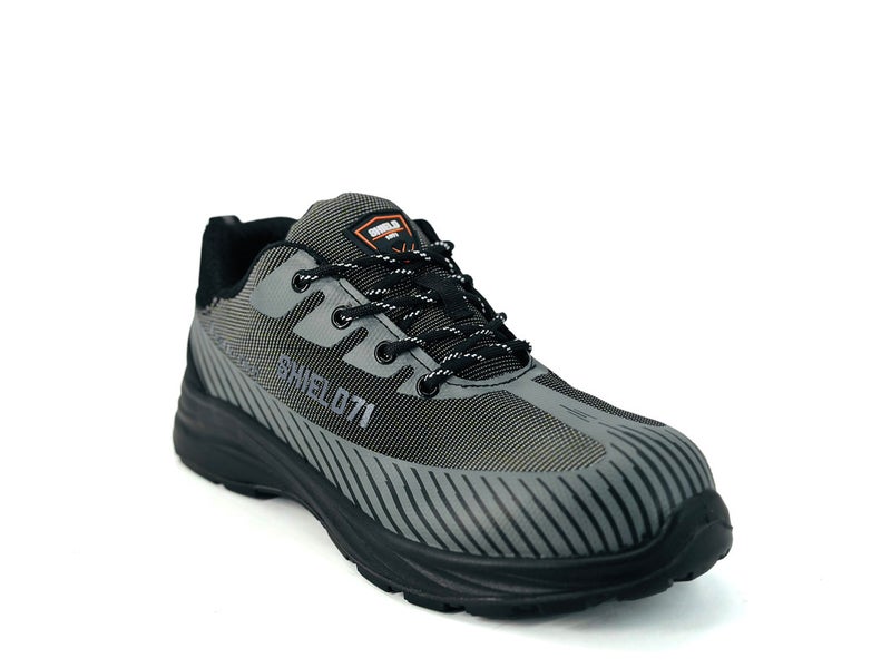 Shield RUSH ST S1P Men’s Safety Shoes | Steel Toe, Kevlar Plate, Slip-Resistant, Memory Foam Insole, Breath-Tech & Shock Absorber - Image 3