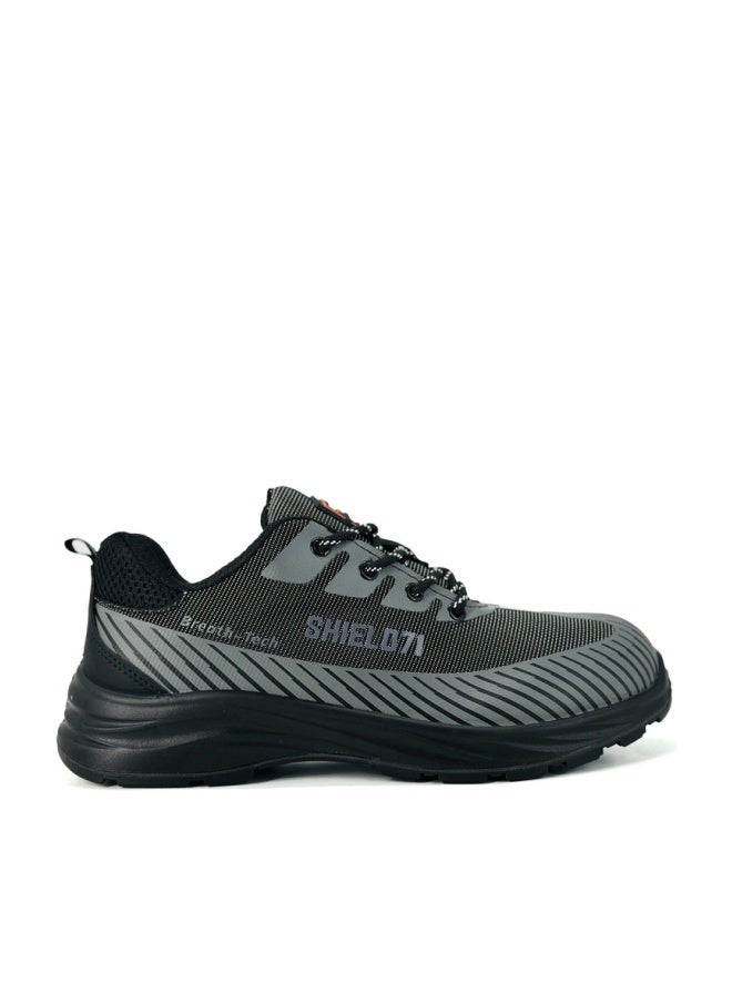 Shield RUSH ST S1P Men’s Safety Shoes | Steel Toe, Kevlar Plate, Slip-Resistant, Memory Foam Insole, Breath-Tech & Shock Absorber - Image 1