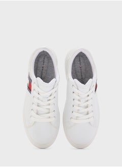 TOMMY HILFIGER Kids Lace Up Sneaker  - Image 4