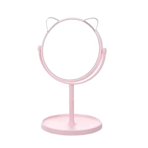 Temperia Table Makeup Mirror with Stand - Small Vanity Portable Foldable Travel Mirror for Face, Make Up, Desk, Shaving, Hostel, Ergonomic Design (Random Colors) (MN03) - Image 1