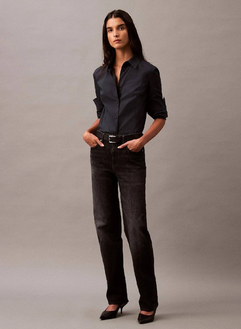 CALVIN KLEIN Relaxed Cotton Cashmere Jean - Image 1