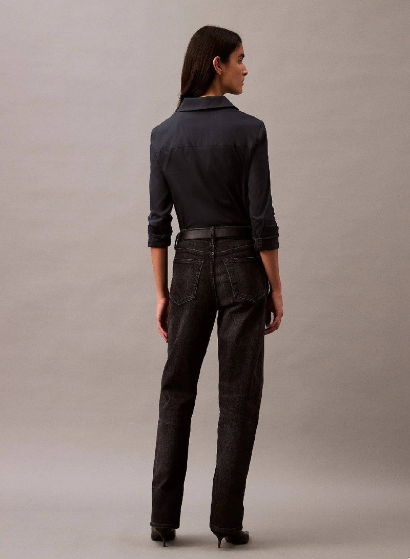 CALVIN KLEIN Relaxed Cotton Cashmere Jean - Image 5