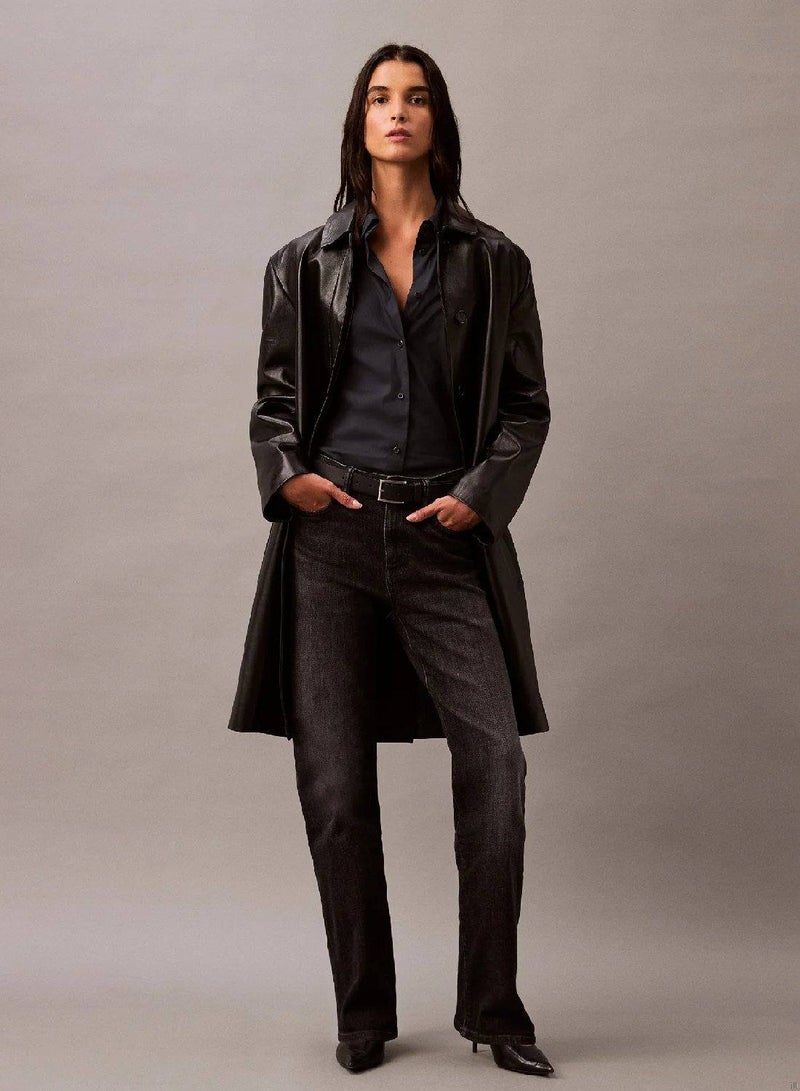 CALVIN KLEIN Relaxed Cotton Cashmere Jean - Image 4