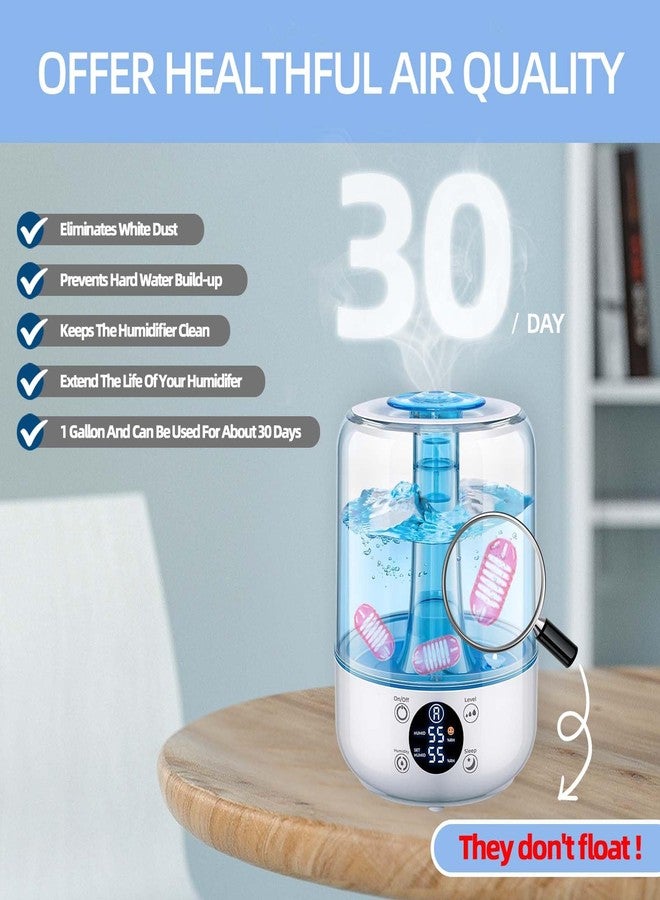 Cleangela 15 Pack Universal Humidifier Cleaner, Demineralization Cartridge for Humidifier Compatible with All Humidifiers and Fish Tanks Cleaning Ball, Purifies Water, Reduce Scale and White Dust, Pink - Image 2
