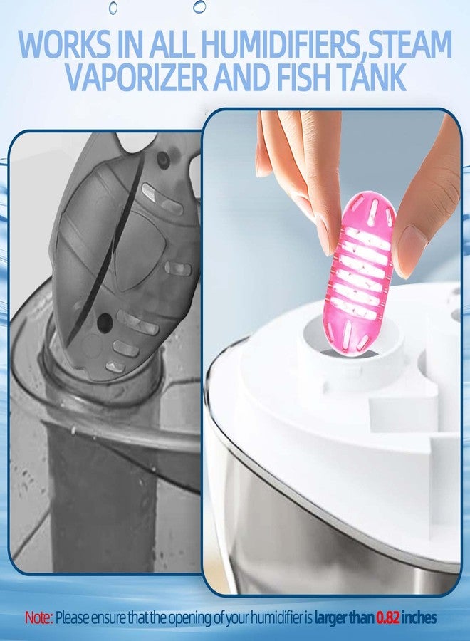 Cleangela 15 Pack Universal Humidifier Cleaner, Demineralization Cartridge for Humidifier Compatible with All Humidifiers and Fish Tanks Cleaning Ball, Purifies Water, Reduce Scale and White Dust, Pink - Image 5