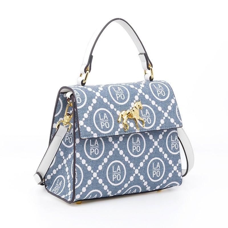 Printed Women'S Stereotype Flip Color Contrast Portable Mini Distinctive Crossbody Bag Lp7231# - Image 3