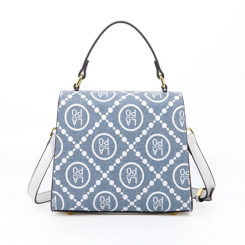 Printed Women'S Stereotype Flip Color Contrast Portable Mini Distinctive Crossbody Bag Lp7231# - Image 5