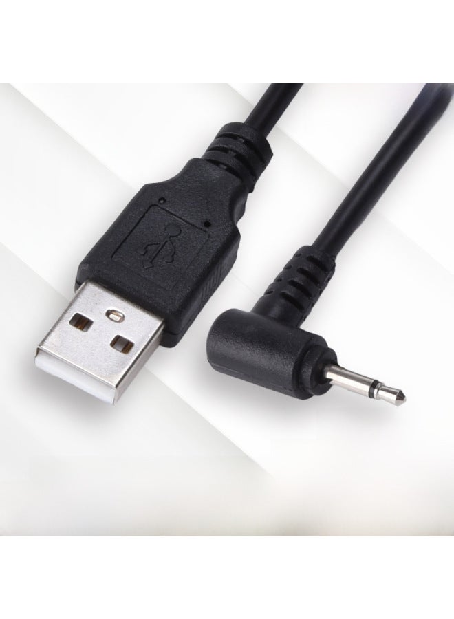 2.5mm Audio Charging Cable Usb To Dc Mono Charging Cable 3.5mm Mono Charging Cable-Color:2.5 Mono-straight Black 1 M (24AWG)  - Image 4
