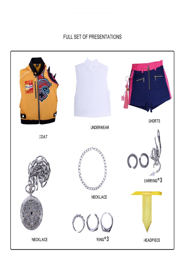 عام ك البوب الساحرة الصيادين الرومي تأثيري حلي مجموعة الزي الكامل مع الملحقات للجماهير - Image 4