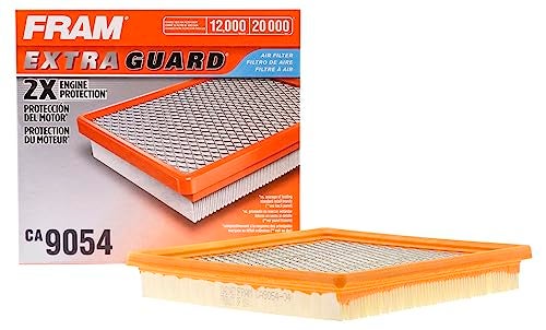 FRAM فلتر هواء محرك FRAM Extra Guard CA9054 البديل لسيارات كرايسلر، دودج، وفولكس فاجن المختارة، يوفر حماية فلتر تصل إلى 12 شهرًا أو 12,000 ميل - Image 5