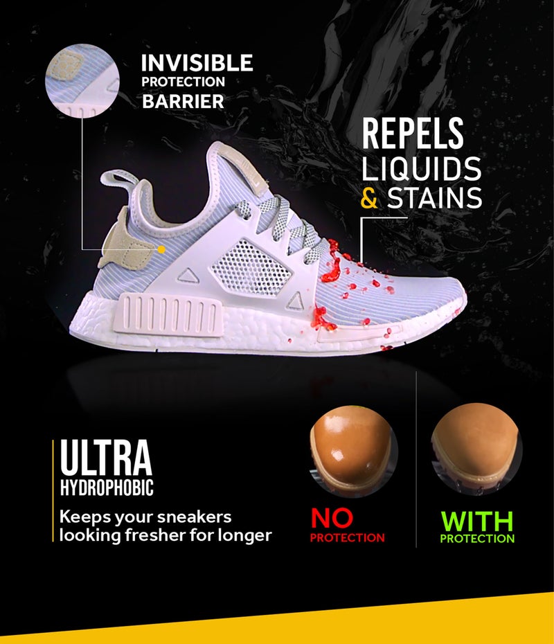Crep Protect Shoe Protector Spray - Rain & Stain Waterproof Nano Protection for Sneaker, Leather, Nubuck, Suede & Canvas - Image 3