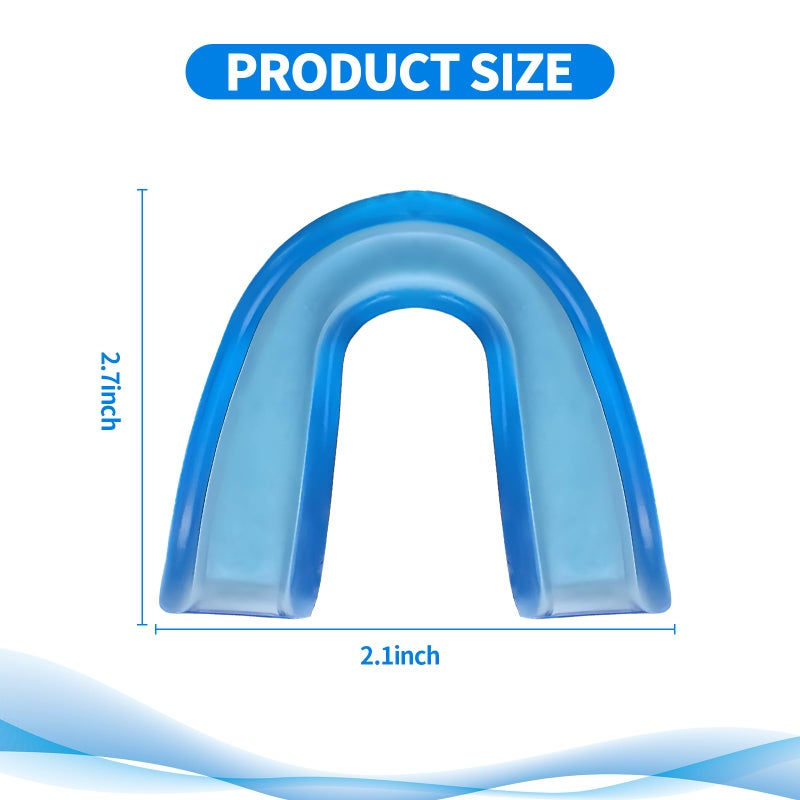 Creztail Multicolored Mouth Piece Sports Mouth Guards for Adults, 8PCS Mouthguard Gum Teeth Armor for Boxing Basketball Hockey Karate, Custom Fit Mouthpiece - Image 2