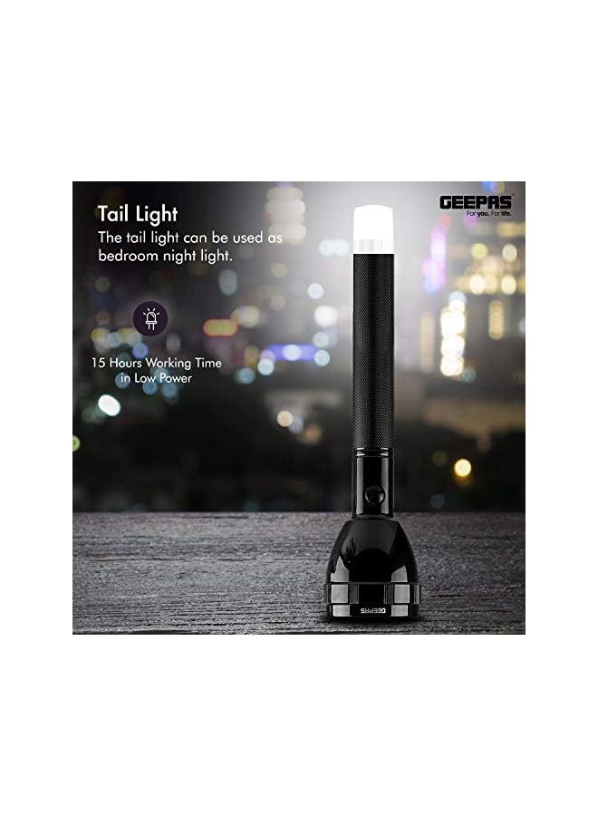 GEEPAS GFL4687 Rechargeable LED Flashlight  - Image 4