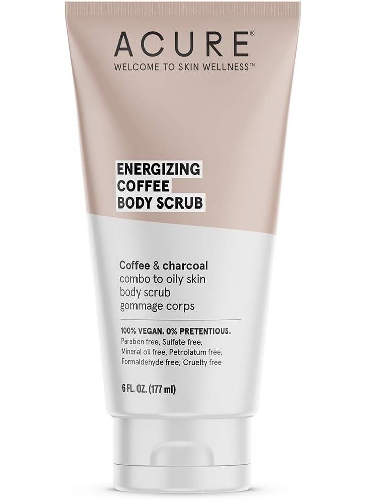 Acure Energizing Coffee Body Scrub 177 ml - Image 1