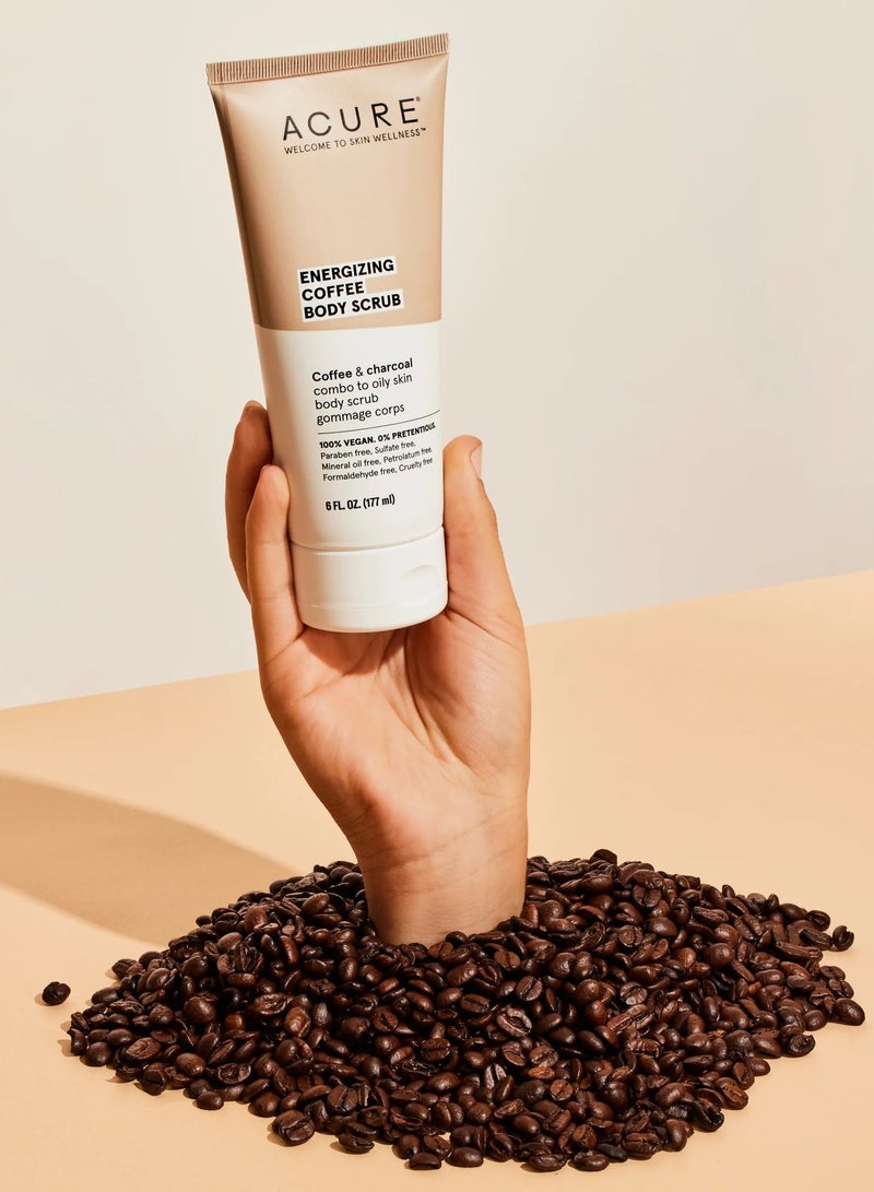 Acure Energizing Coffee Body Scrub 177 ml - Image 2