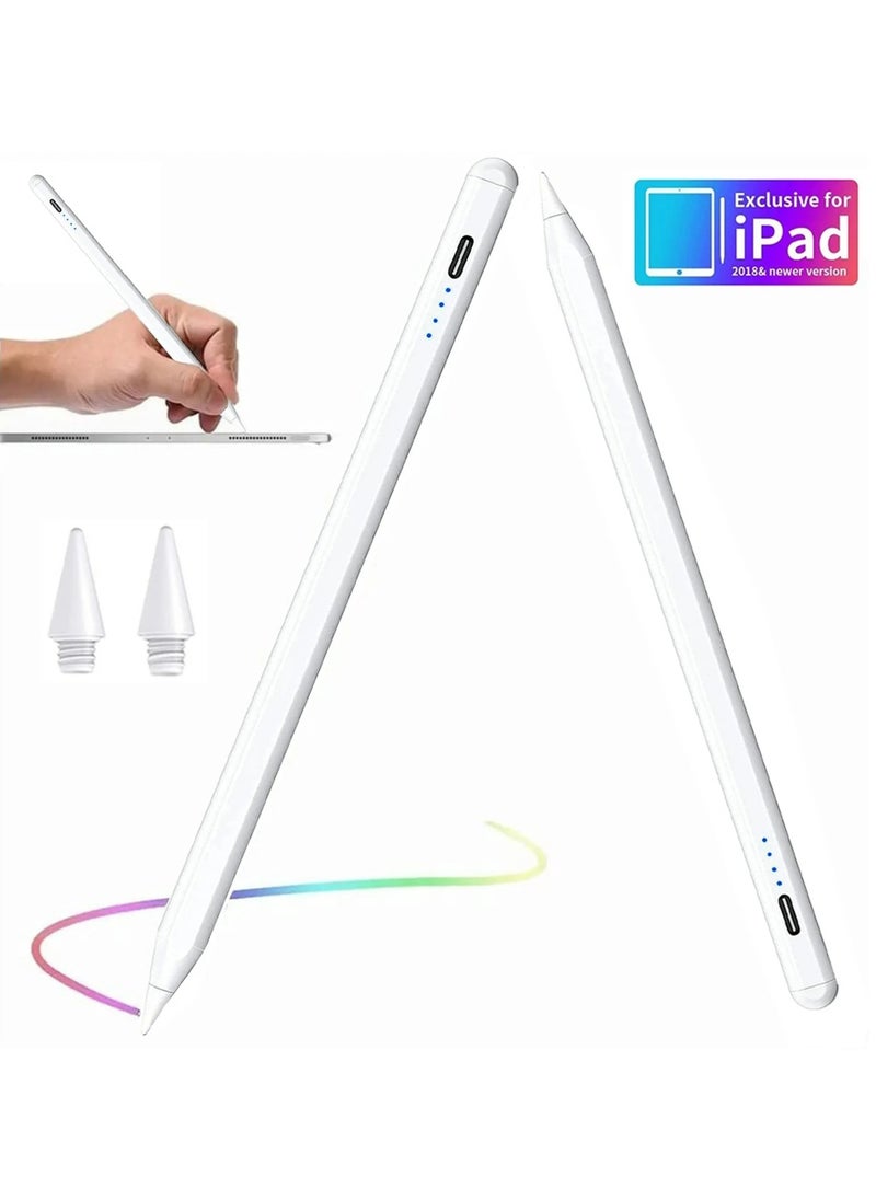 Bukela Stylus for iPad, Fast Charging Pencil, iPad Pencil Stylus with Tilt Function, Compatible with 2018-2024 iPad 9th Gen, 8th Gen, 7th Gen, 6th Gen iPad Air, 4th Gen, 3rd Gen iPad Pro, 11-12.9 Inch iPad Mini, 6th Gen, 5th Gen  - Image 1