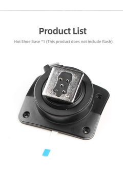 Y&D MAKINGTEC V1S Hot Shoe Mounting Foot Fix Compatible Fit for Godox V1-S Speedlite Flash Repai Parts (V1S Shoe)  - Image 2