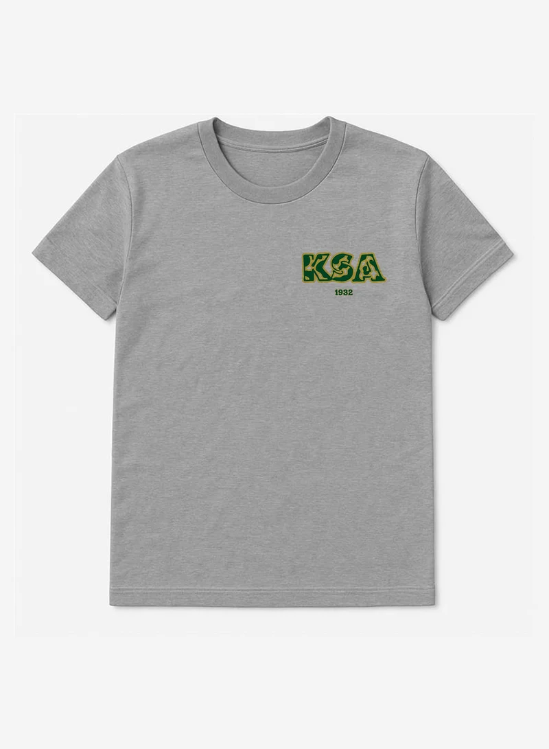 LOWHA Cotton T-Shirt for Saudi National Day or Everyday Saudi Pride Wear for Women & Men