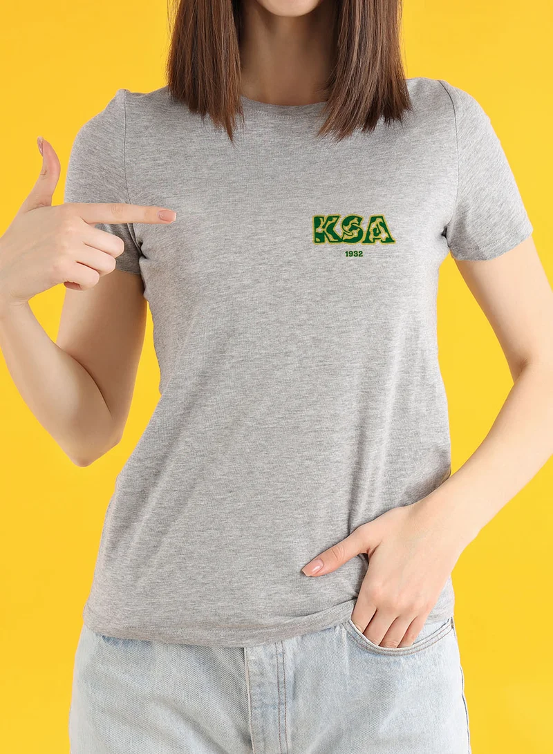 LOWHA Cotton T-Shirt for Saudi National Day or Everyday Saudi Pride Wear for Women & Men