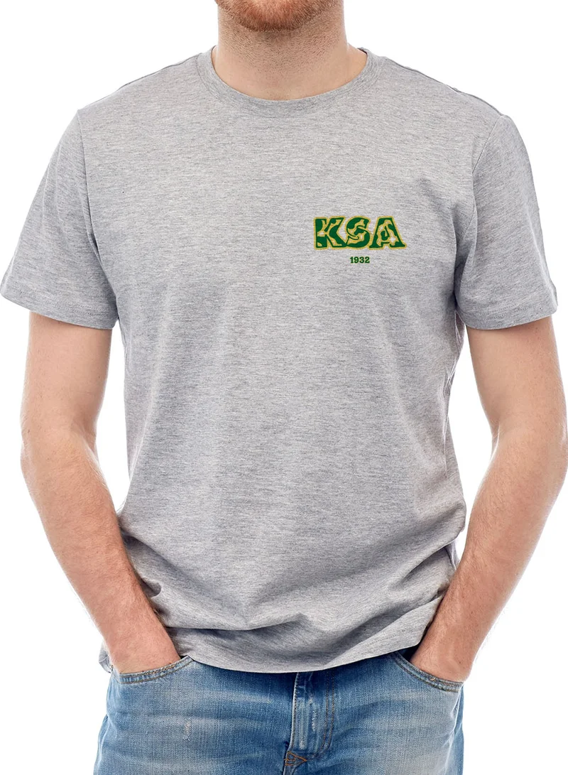 LOWHA Cotton T-Shirt for Saudi National Day or Everyday Saudi Pride Wear for Women & Men