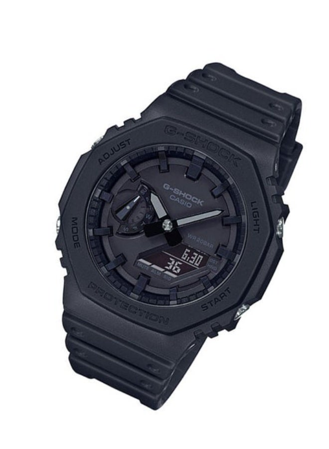 كاسيو ساعة يد كاسيو جي-شوك (G-Shock) للرجال، تناظرية ورقمية، لون أسود - Image 2