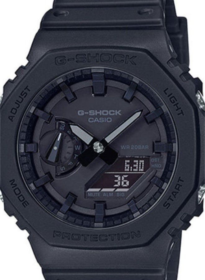 كاسيو ساعة يد كاسيو جي-شوك (G-Shock) للرجال، تناظرية ورقمية، لون أسود - Image 4